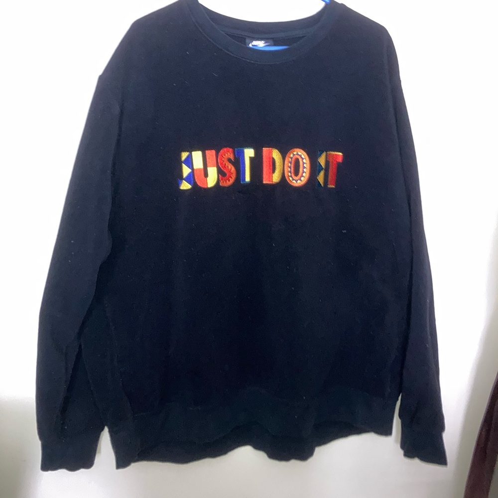 (US XXL) NIKE Fleece Oversized Sweater